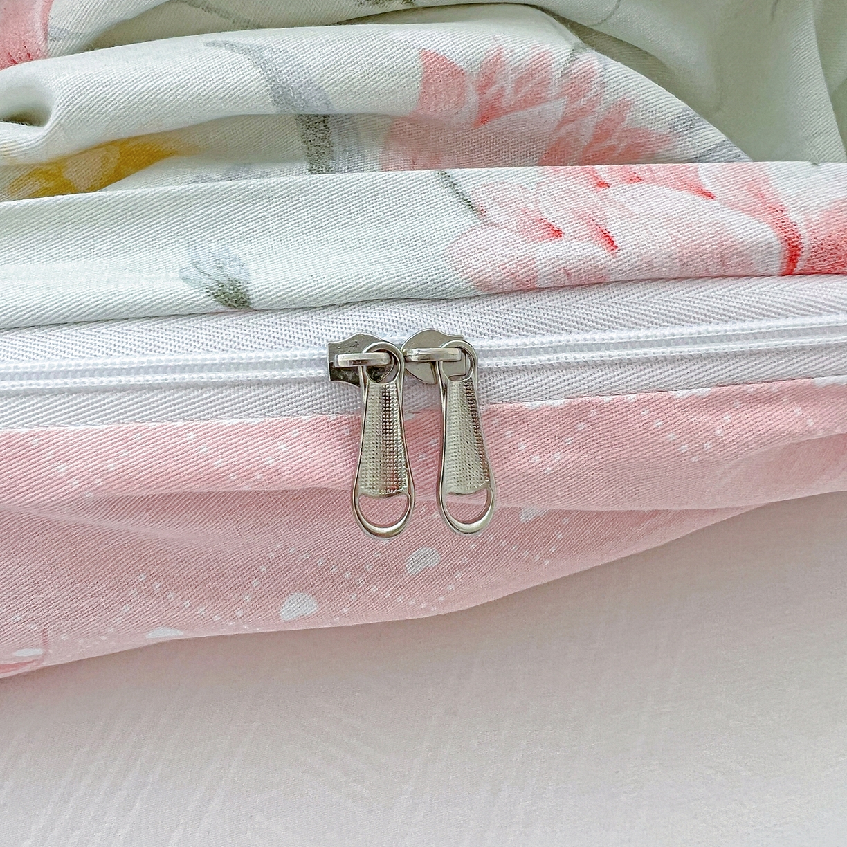 91家纺网 家纺一手货源 找家纺 恩泽家纺 2025新款加厚全棉纯棉印花系列被套单件-单被套 沐春风