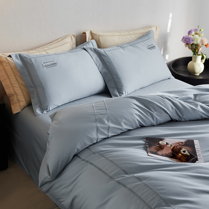 91家纺网 家纺一手货源 找家纺 千朵森 2025新款轻奢60长绒棉纯棉大版刺绣刺绣四件套-致简风华 致简风华-印象