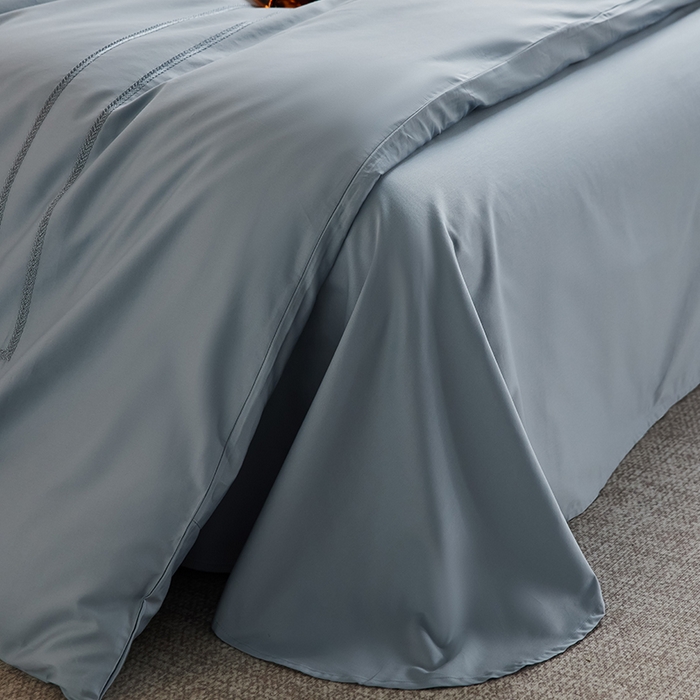 91家纺网 家纺一手货源 找家纺 千朵森 2025新款轻奢60长绒棉纯棉大版刺绣刺绣四件套-致简风华 致简风华-印象