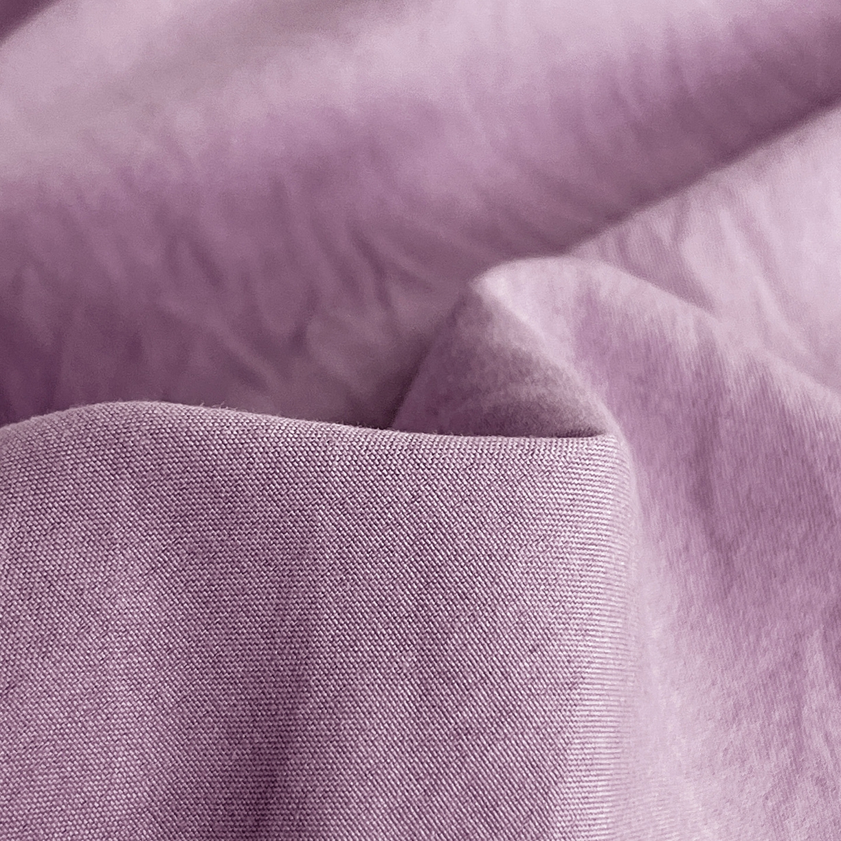 91家纺网 家纺一手货源 找家纺 纽缦家纺 2025新款纯色双拼水洗亲柔棉三件套宿舍三件套上下铺三件套 纯色双拼-深浅紫