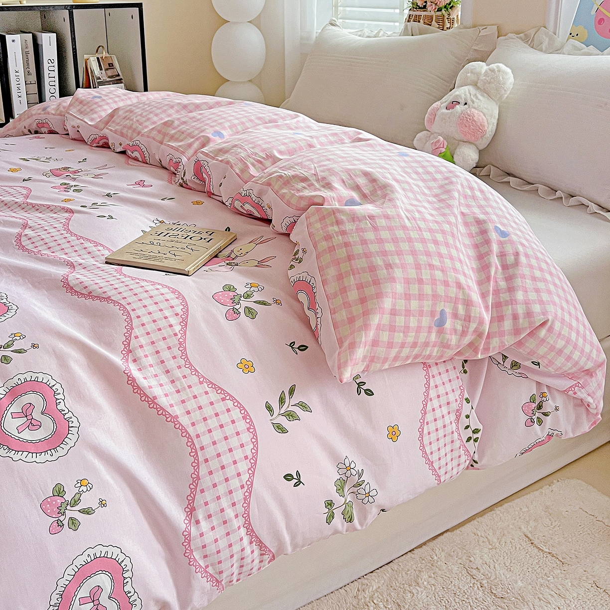 恩泽家纺 2025新款加厚全棉纯棉印花系列被套单件-单被套 唯美