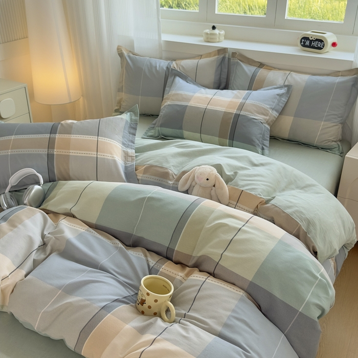 91家纺网 家纺一手货源 找家纺 卓越 工厂直营新款128*68全棉印花斜纹单枕套 法蒂