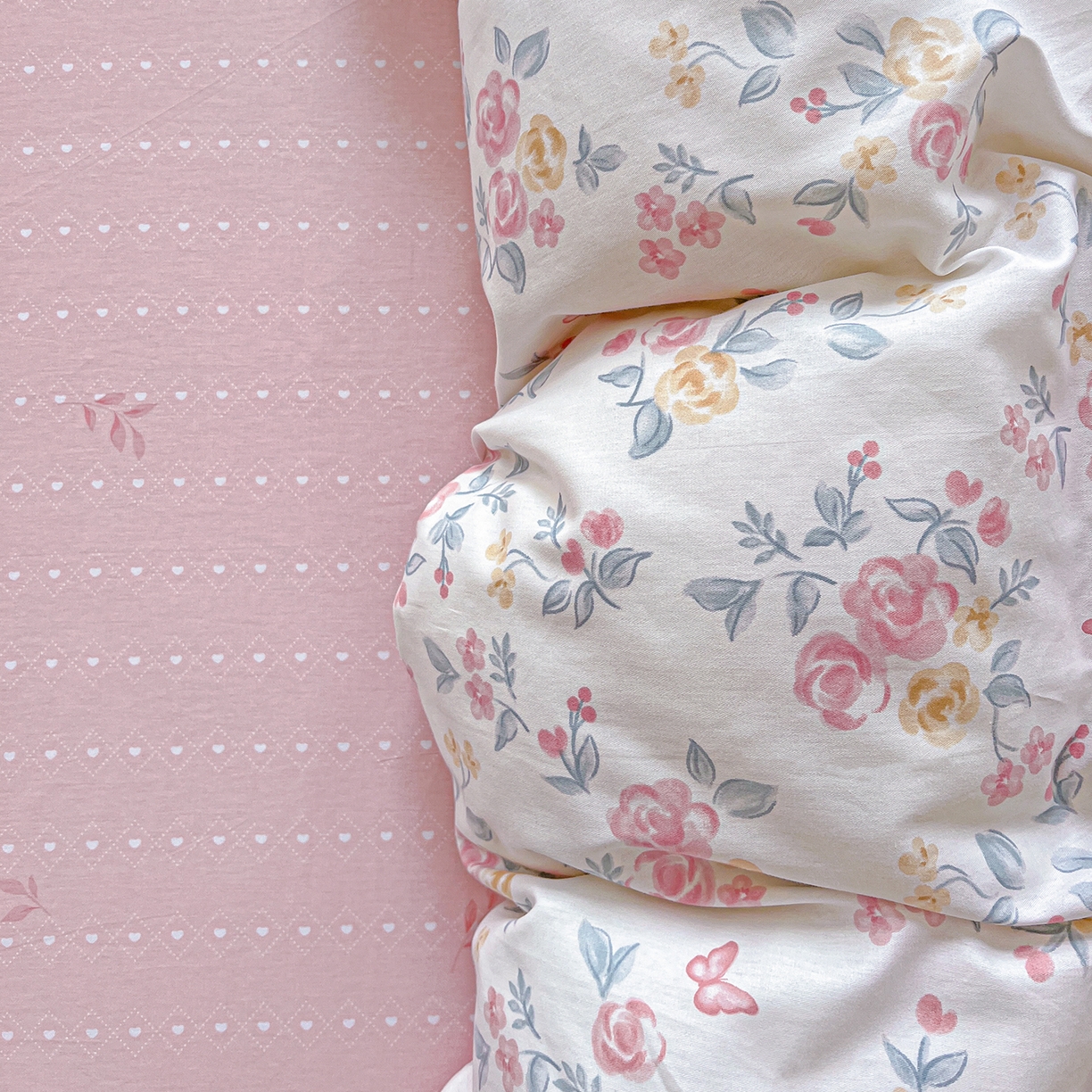 91家纺网 家纺一手货源 找家纺 恩泽家纺 2025新款加厚全棉纯棉印花系列被套单件-单被套 遇见浪漫