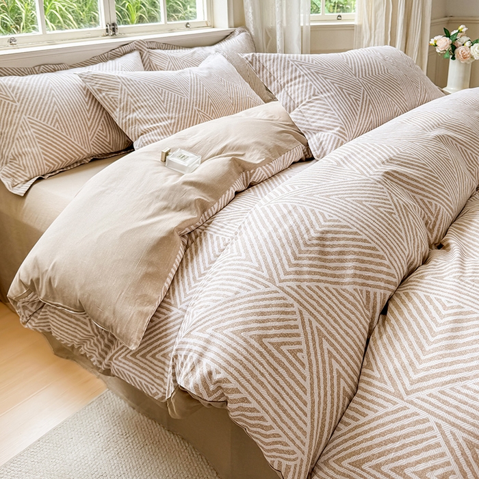 91家纺网 家纺一手货源 找家纺 卓越 工厂直营新款128*68全棉印花斜纹单枕套 卢卡斯