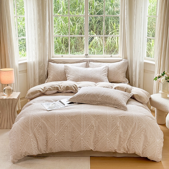 91家纺网 家纺一手货源 找家纺 卓越 工厂直营新款128*68全棉印花斜纹单枕套 卢卡斯