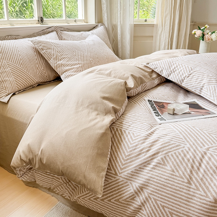 91家纺网 家纺一手货源 找家纺 卓越 工厂直营新款128*68全棉印花斜纹单枕套 卢卡斯