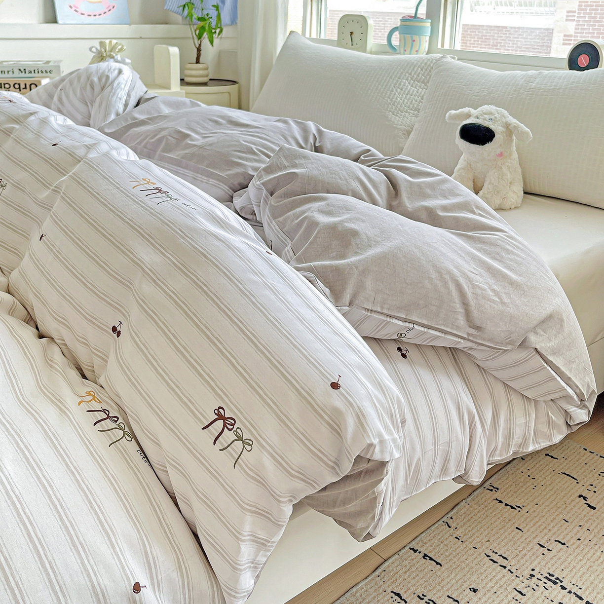 91家纺网 家纺一手货源 找家纺 恩泽家纺 2025新款加厚全棉纯棉印花系列被套单件-单被套 自由派