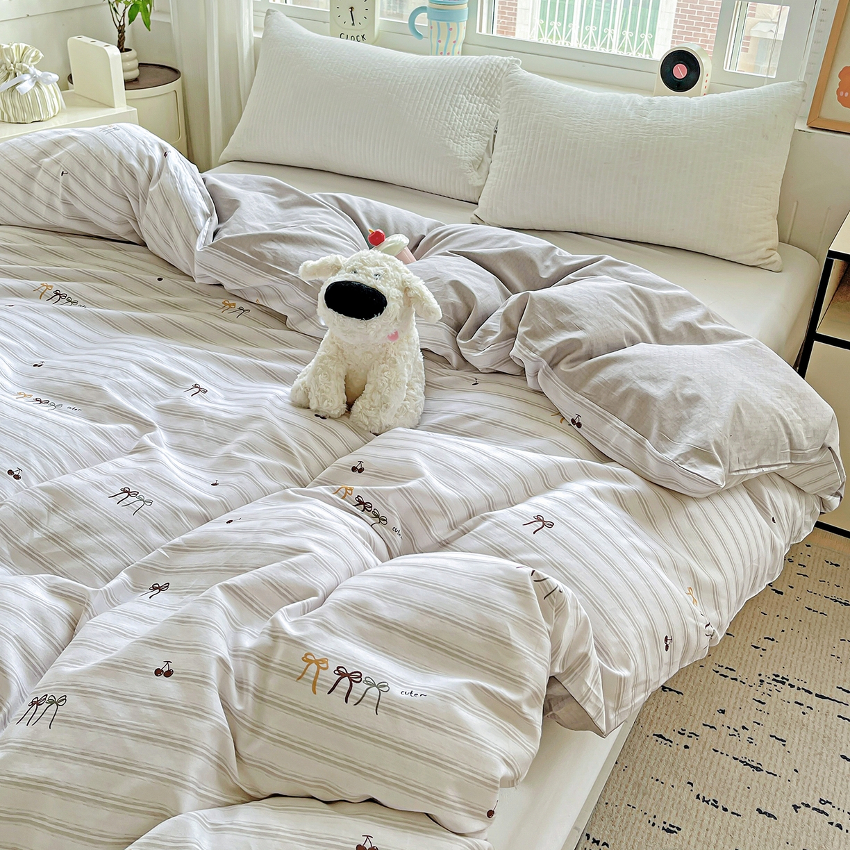 91家纺网 家纺一手货源 找家纺 恩泽家纺 2025新款加厚全棉纯棉印花系列被套单件-单被套 自由派