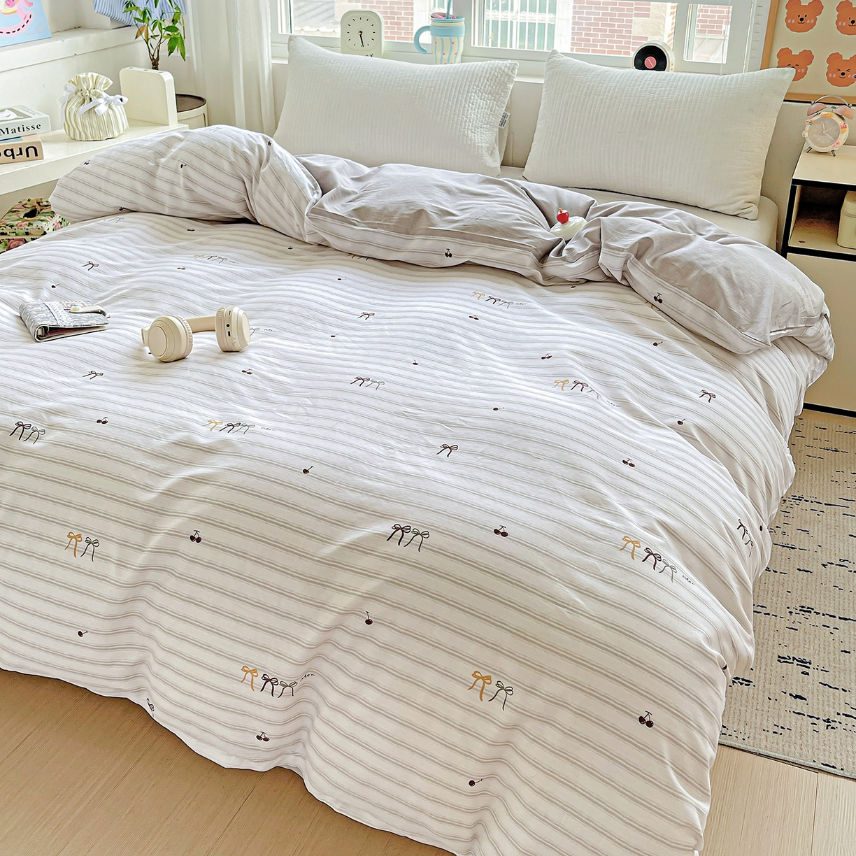 91家纺网 家纺一手货源 找家纺 恩泽家纺 2025新款加厚全棉纯棉印花系列被套单件-单被套 自由派