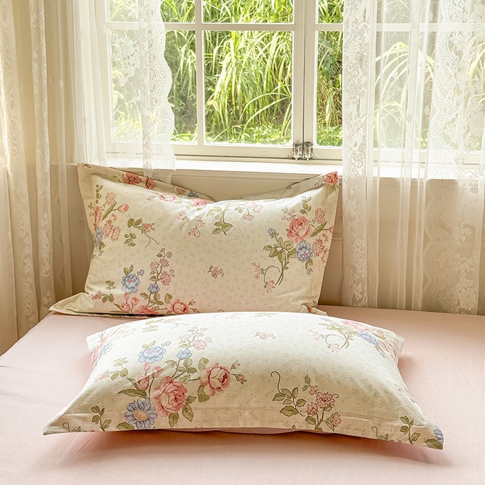 卓越 工厂直营新款128*68全棉印花斜纹单枕套 南湘