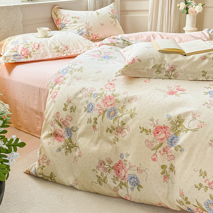 91家纺网 家纺一手货源 找家纺 卓越 工厂直营新款128*68全棉印花斜纹单枕套 南湘