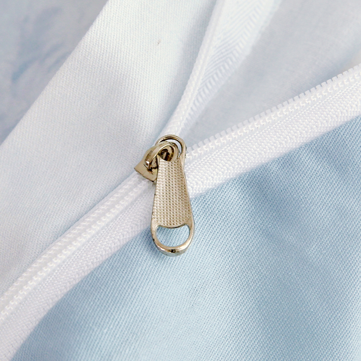 91家纺网 家纺一手货源 找家纺 金鑫汇家纺 2025新款13372全棉纯棉高端数码印花四件套 幽兰生香-蓝