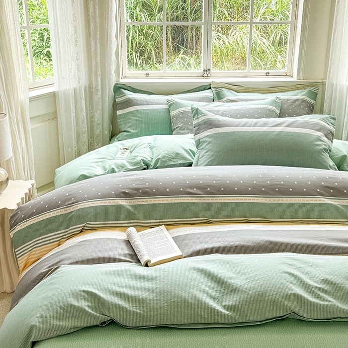 91家纺网 家纺一手货源 找家纺 卓越 工厂直营新款128*68全棉印花斜纹单被套 安加尔