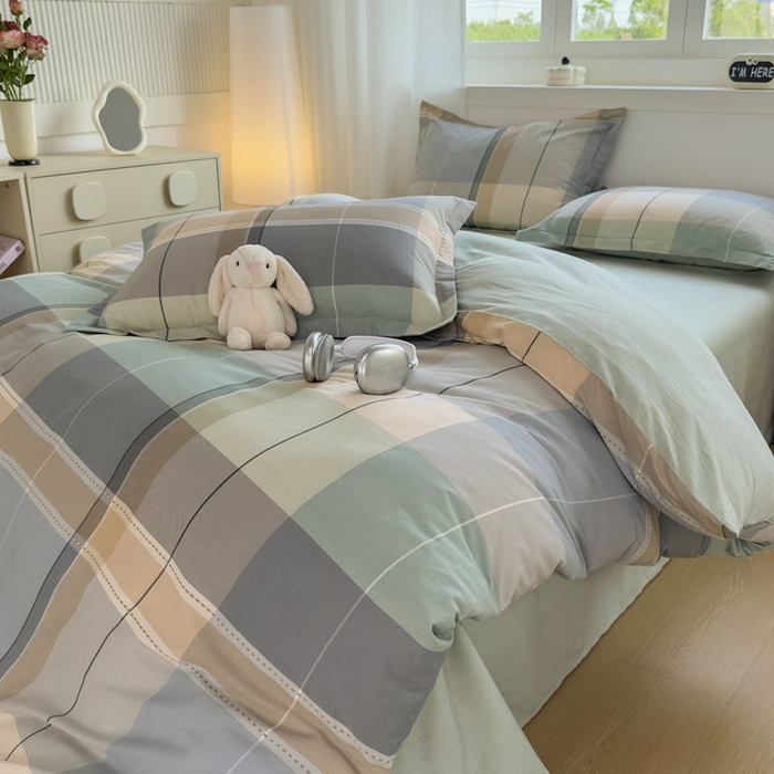 91家纺网 家纺一手货源 找家纺 卓越 工厂直营新款128*68全棉印花斜纹单被套 法蒂