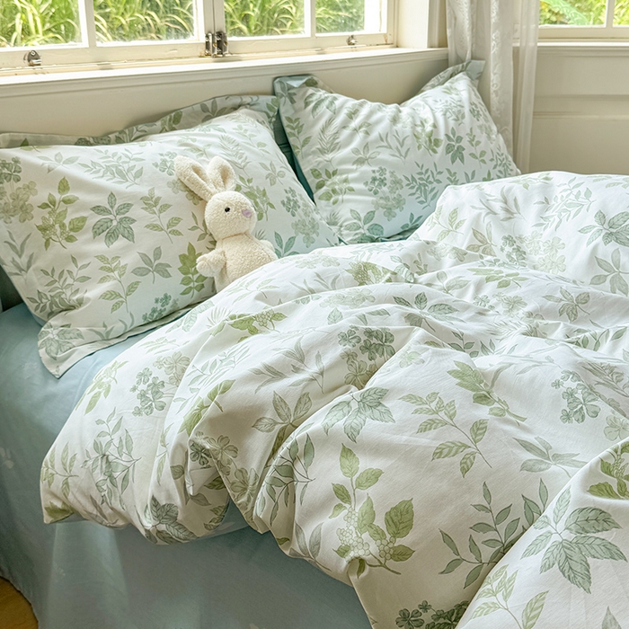 91家纺网 家纺一手货源 找家纺 卓越 工厂直营新款128*68全棉印花斜纹单被套 洛克庄园