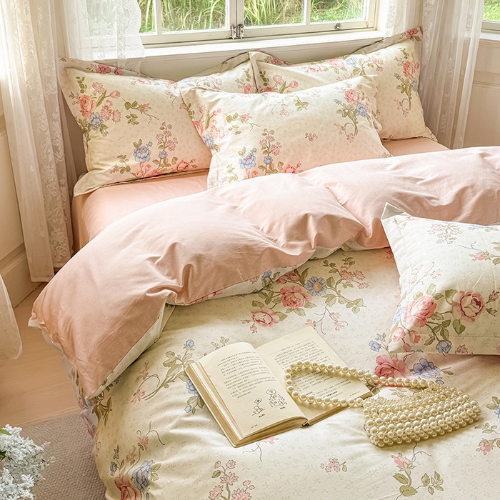 91家纺网 家纺一手货源 找家纺 卓越 工厂直营新款128*68全棉印花斜纹单被套 南湘