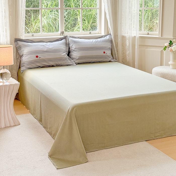 91家纺网 家纺一手货源 找家纺 卓越 工厂直营新款128*68全棉印花斜纹单被套 时尚星辰