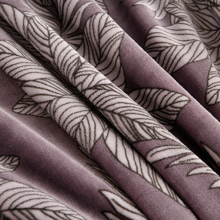 91家纺网 家纺一手货源 找家纺 2025直播爆款印花牛奶绒印花单被套220克法莱绒被套单件枕套 蝴蝶轻舞