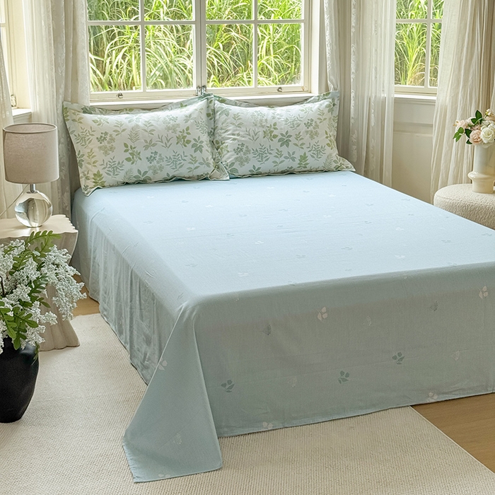 91家纺网 家纺一手货源 找家纺 卓越 2025新款128*68全棉印花四件套 洛克庄园