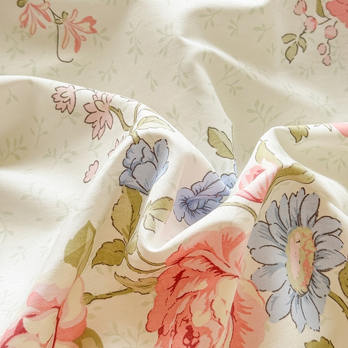 91家纺网 家纺一手货源 找家纺 卓越 2025新款128*68全棉印花四件套  南湘