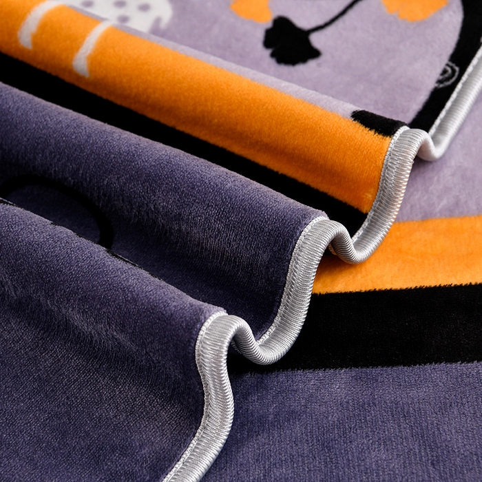 91家纺网 家纺一手货源 找家纺 2025直播爆款印花牛奶绒印花单被套220克法莱绒被套单件枕套 一鹿相伴