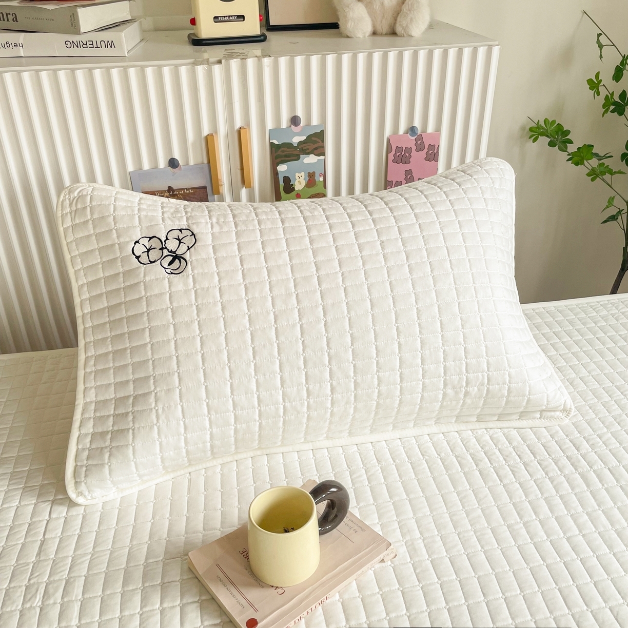 91家纺网 家纺一手货源 找家纺 （总）锦眠床笠 2025新款刺绣床笠-学生图