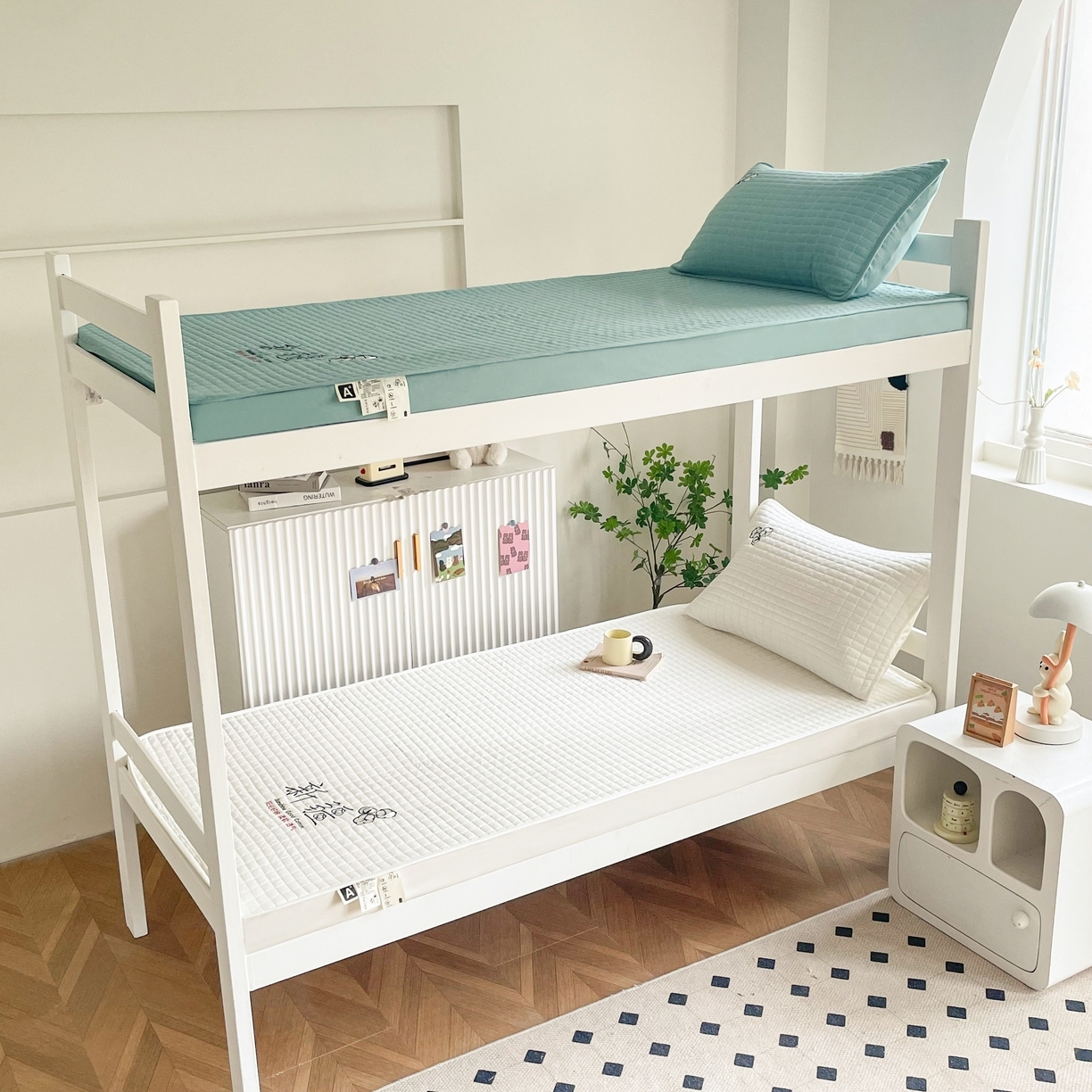 91家纺网 家纺一手货源 找家纺 （总）锦眠床笠 2025新款刺绣床笠-学生图