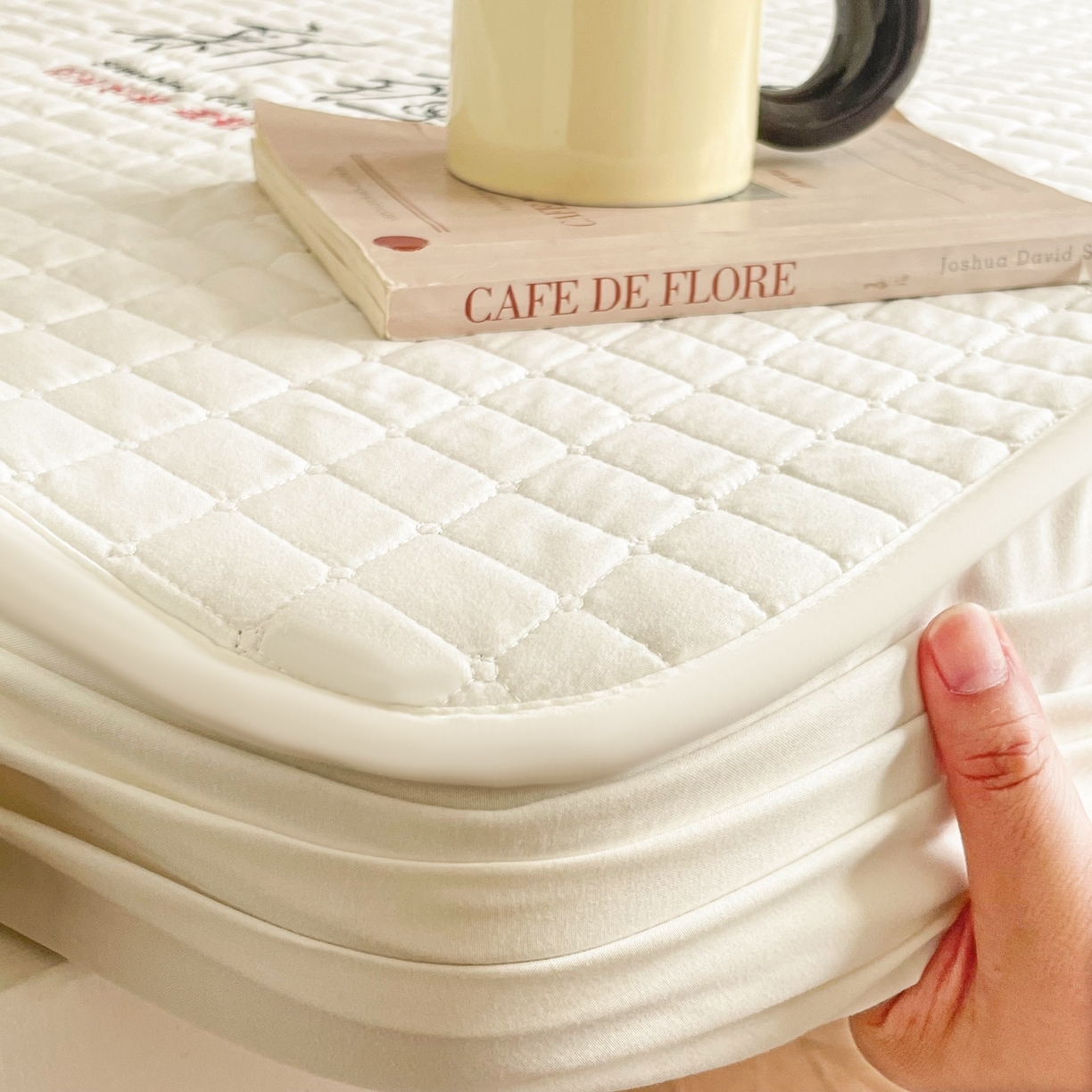 91家纺网 家纺一手货源 找家纺 （总）锦眠床笠 2025新款刺绣床笠-学生图