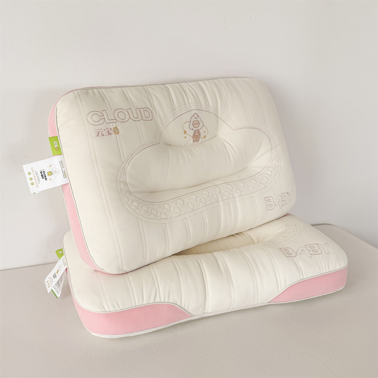 91家纺网 家纺一手货源 找家纺 （总）麦肯锡 2025新款云宝释压倍暖枕 枕头枕芯