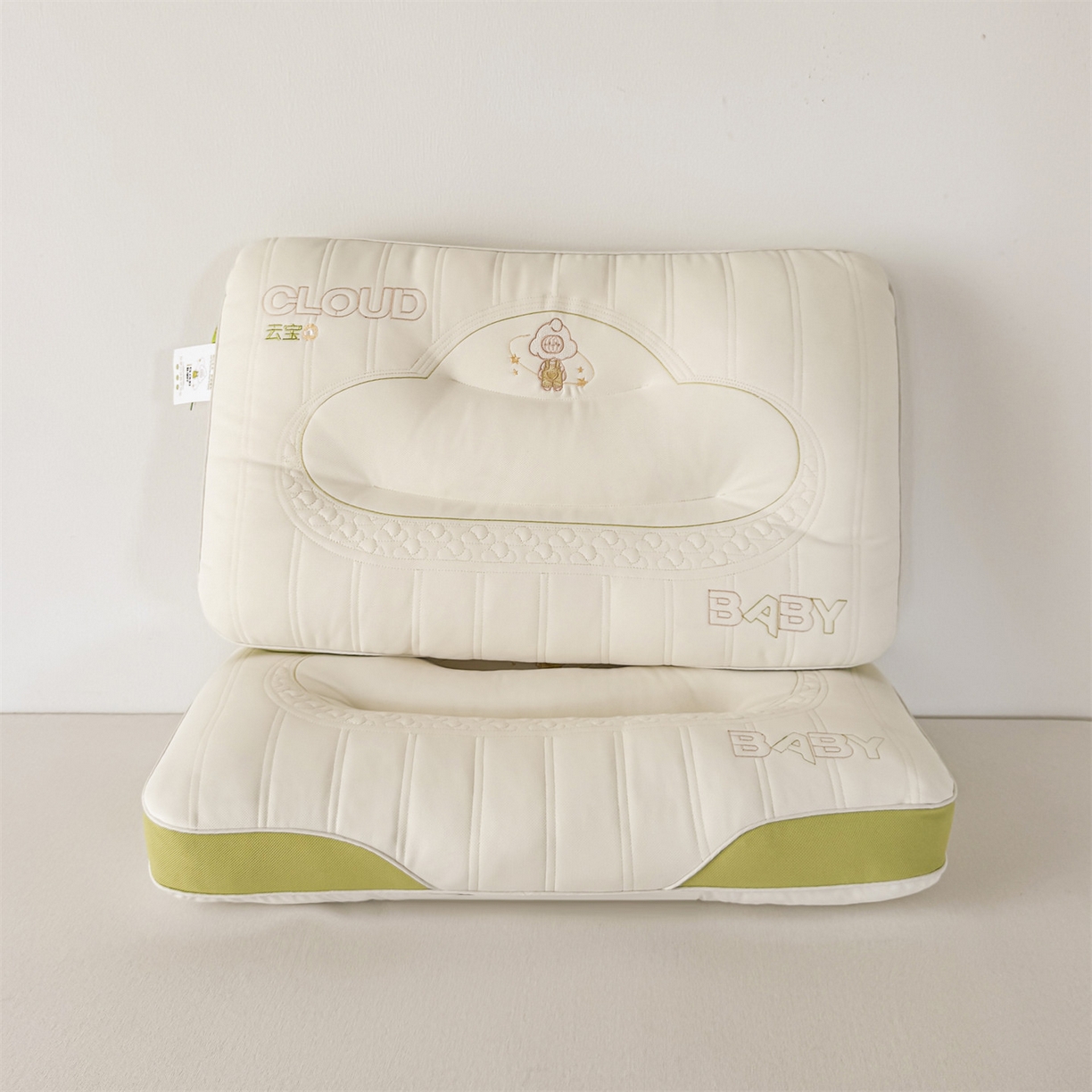 91家纺网 家纺一手货源 找家纺 麦肯锡 2025新款云宝释压倍暖枕 枕头枕芯 嫩黄色