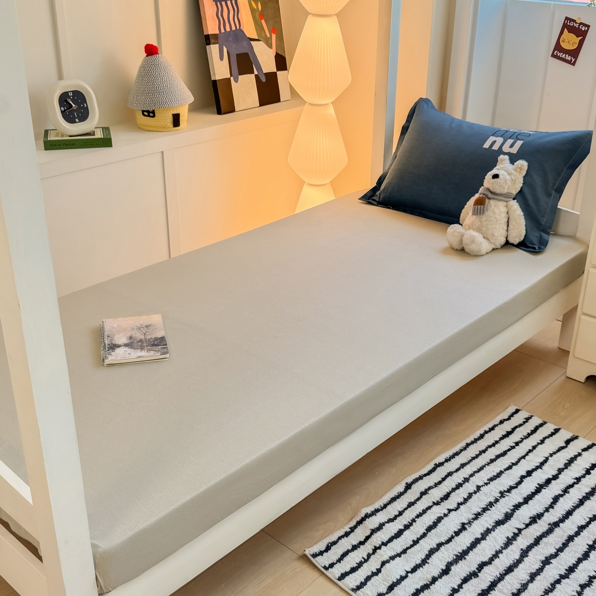 91家纺网 家纺一手货源 找家纺 （总）优姿家纺 2025新款A类13372全棉纯棉学生宿舍三件套上下铺三件套