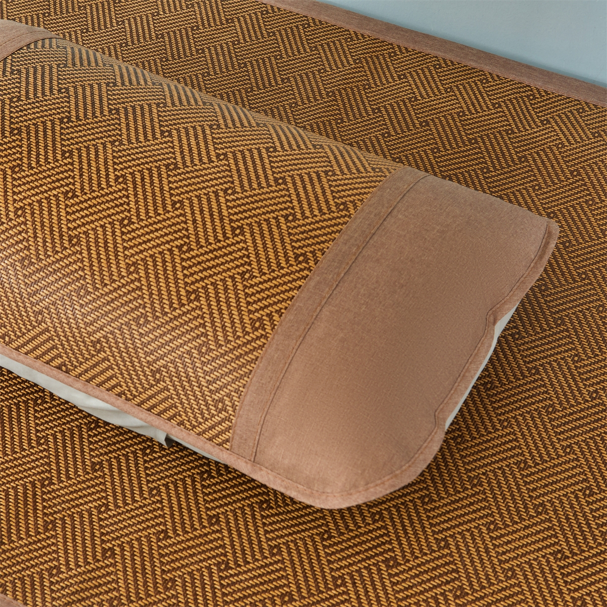 91家纺网 家纺一手货源 找家纺 （总）绒艺席业 2025新款学生宿舍凉感藤席