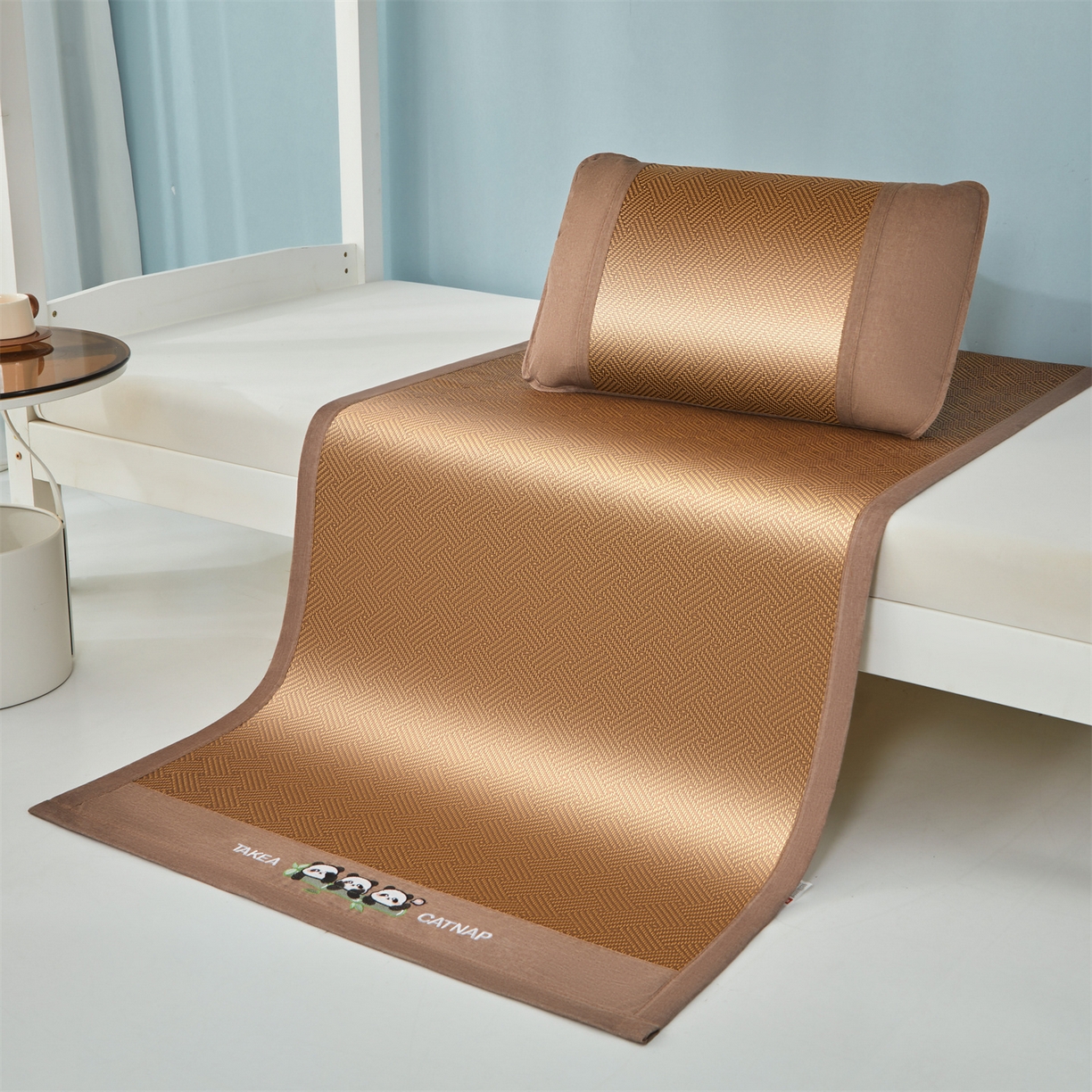 91家纺网 家纺一手货源 找家纺 （总）绒艺席业 2025新款学生宿舍凉感藤席