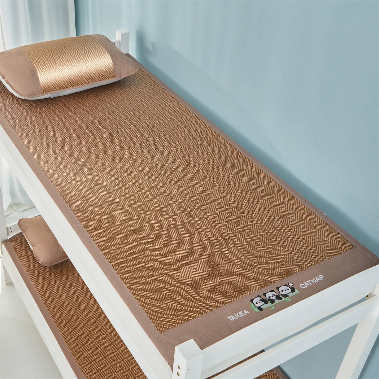 91家纺网 家纺一手货源 找家纺 （总）绒艺席业 2025新款学生宿舍凉感藤席