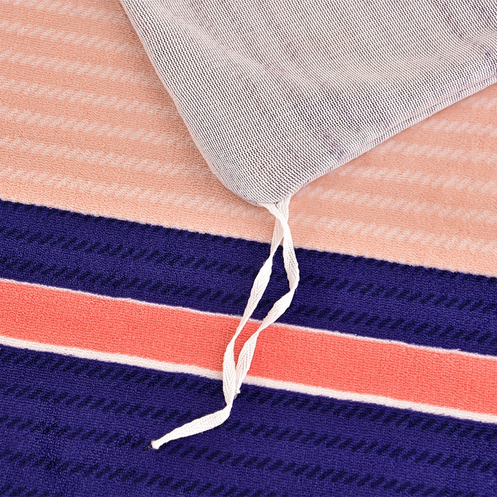 91家纺网 家纺一手货源 找家纺 硕喜 2025新款新8.5斤法莱绒四件套珊瑚牛奶金貂绒四件套床裙款 三生有杏