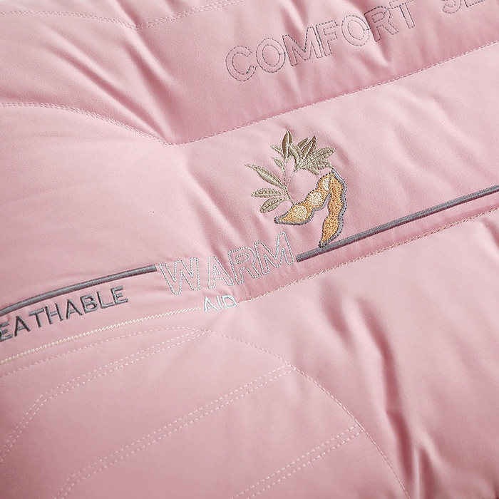 91家纺网 家纺一手货源 找家纺 （总）怡薇格枕芯2025新款云柔刺绣大豆亲肤护颈枕头枕芯