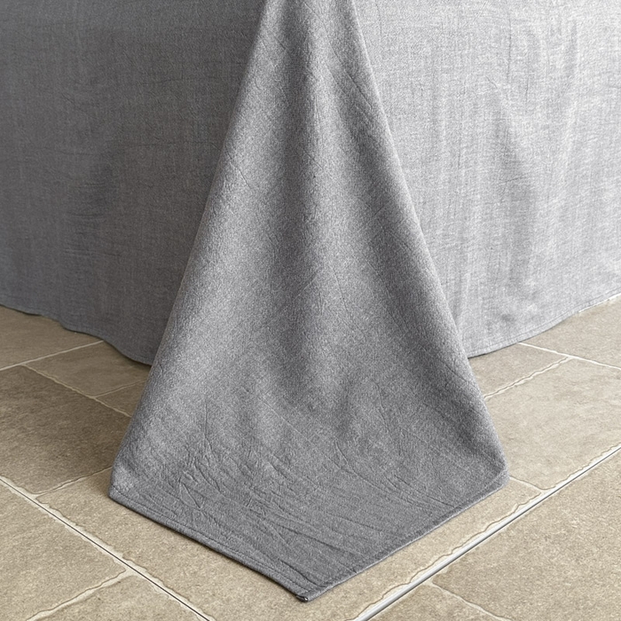 91家纺网 家纺一手货源 找家纺 ab家纺 2025新款全棉纯棉提花四件套-款式一 曼陀罗-灰