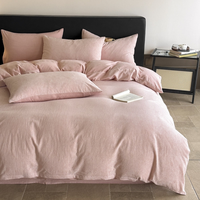 （总）ab家纺 2025新款全棉纯棉提花四件套-款式二