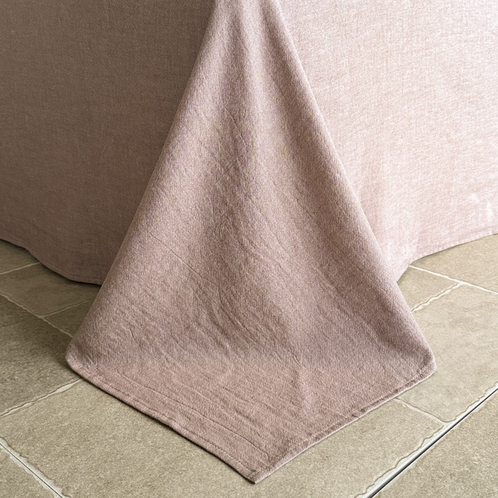 91家纺网 家纺一手货源 找家纺 ab家纺 2025新款全棉纯棉提花四件套-款式二 异想空间-红咖