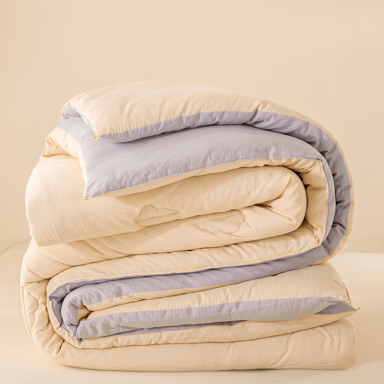 91家纺网 家纺一手货源 找家纺 风蝴蝶 2025新款云感大豆被双拼春秋被直播冬被外贸跨境被芯学生宿舍被子被芯 云柔玉