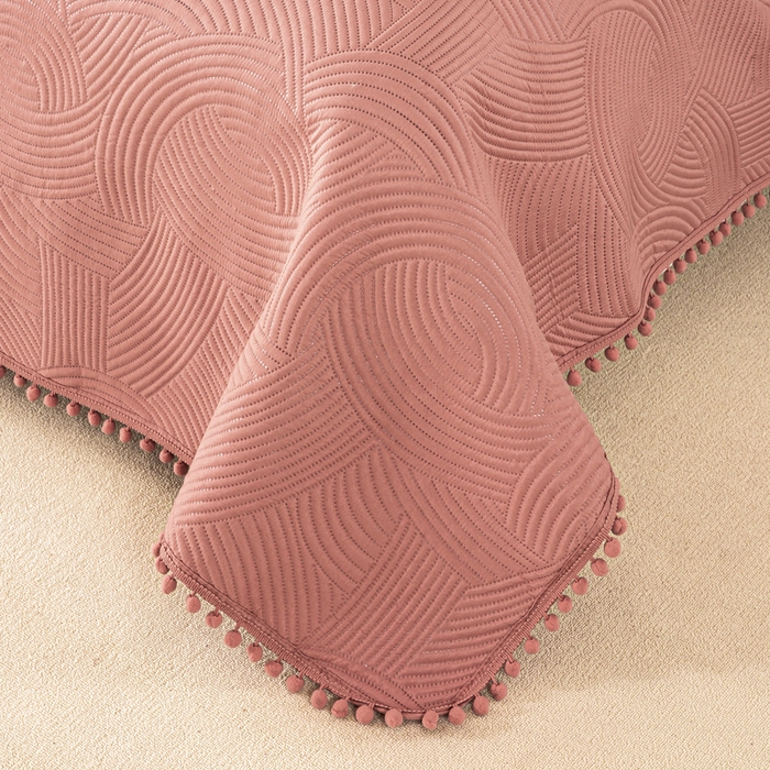 91家纺网 家纺一手货源 找家纺 （总）81号家纺 2025新款亲肤水洗棉夹棉四季款床盖三件套