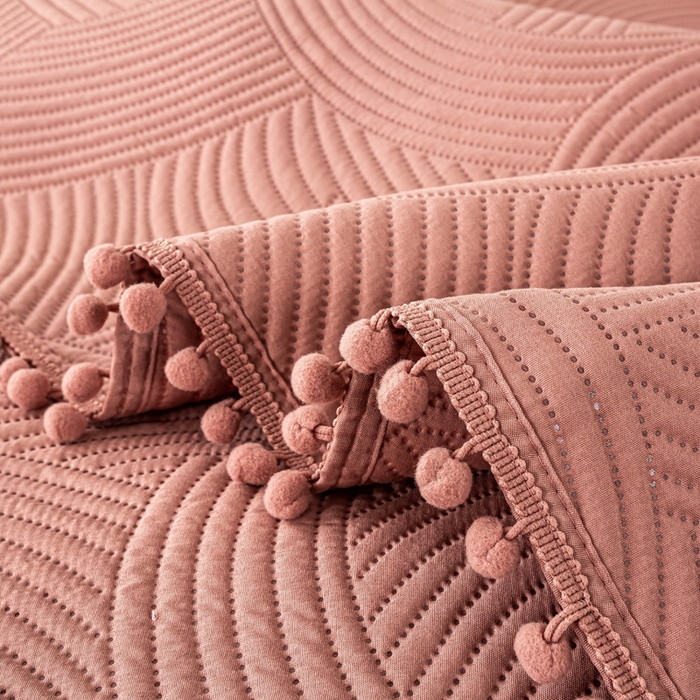 91家纺网 家纺一手货源 找家纺 （总）81号家纺 2025新款亲肤水洗棉夹棉四季款床盖三件套