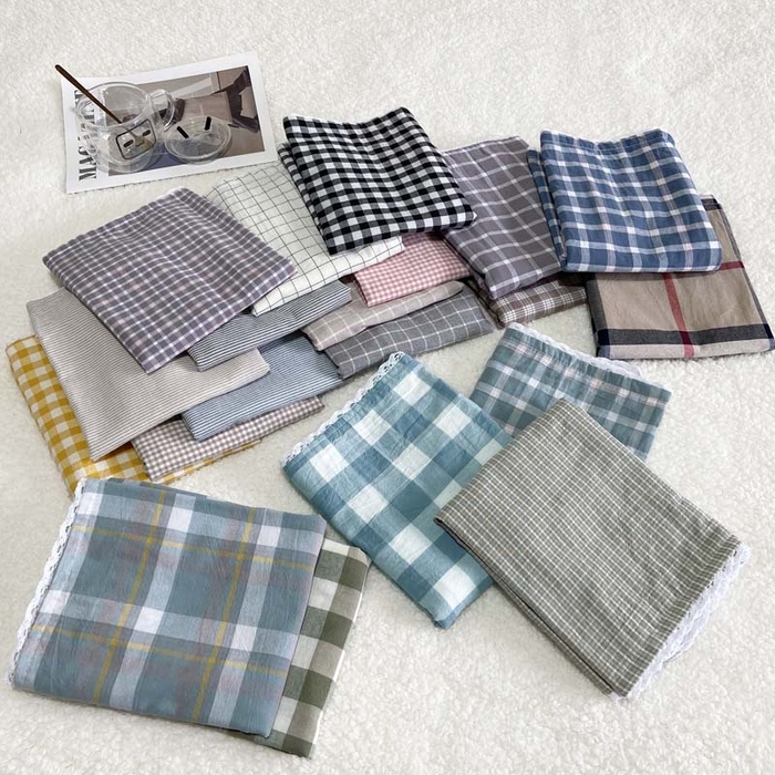 91家纺网 家纺一手货源 找家纺 （总）卡奥家纺 2025新款A类纯棉色织枕套单枕套枕套单件