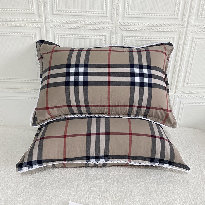 91家纺网 家纺一手货源 找家纺 卡奥家纺 2025新款A类纯棉色织枕套单枕套枕套单件 宝利小格