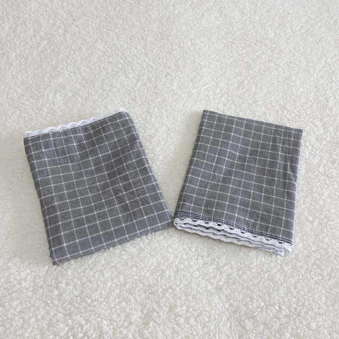 91家纺网 家纺一手货源 找家纺 卡奥家纺 2025新款A类纯棉色织枕套单枕套枕套单件 都市-灰