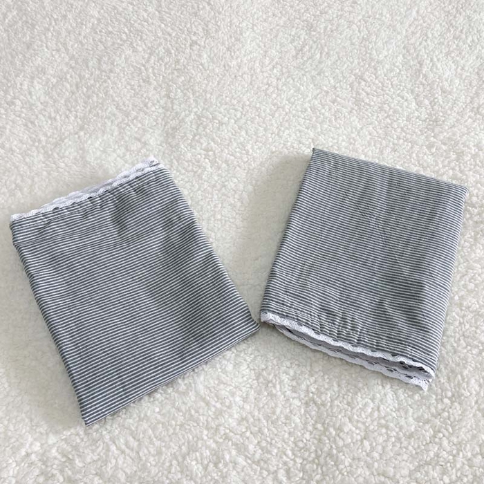 91家纺网 家纺一手货源 找家纺 卡奥家纺 2025新款A类纯棉色织枕套单枕套枕套单件 丰达-灰