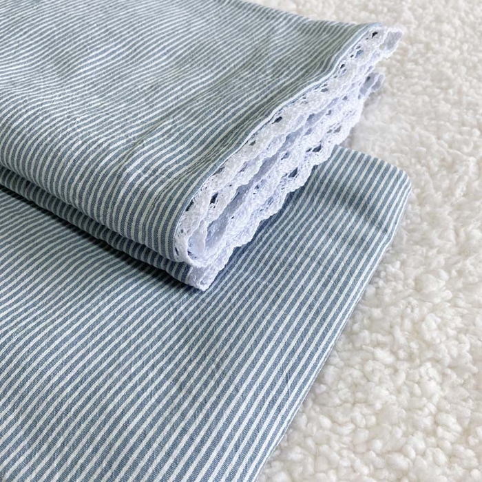 91家纺网 家纺一手货源 找家纺 卡奥家纺 2025新款A类纯棉色织枕套单枕套枕套单件 丰达-兰