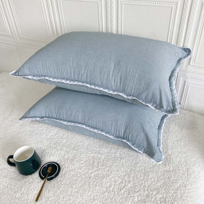 91家纺网 家纺一手货源 找家纺 卡奥家纺 2025新款A类纯棉色织枕套单枕套枕套单件 丰达-兰