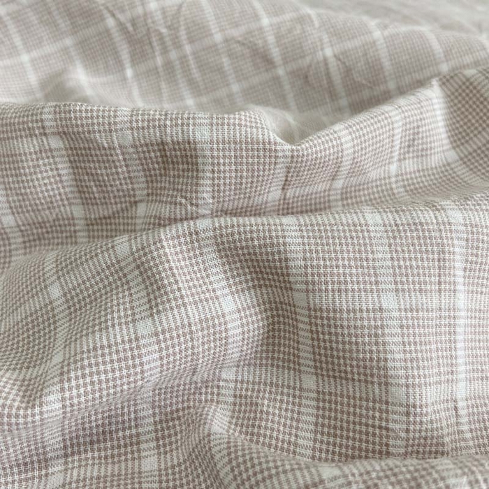 91家纺网 家纺一手货源 找家纺 卡奥家纺 2025新款A类纯棉色织枕套单枕套枕套单件 古驰-米