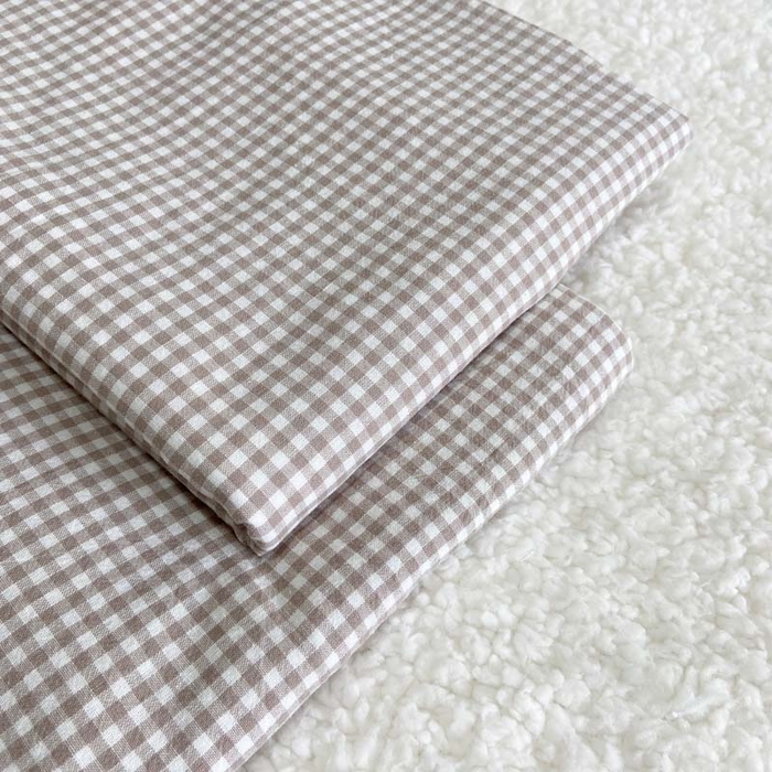 91家纺网 家纺一手货源 找家纺 卡奥家纺 2025新款A类纯棉色织枕套单枕套枕套单件 罗意威-米